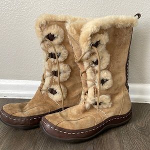 North Face Waterproof Fur Lined Boots